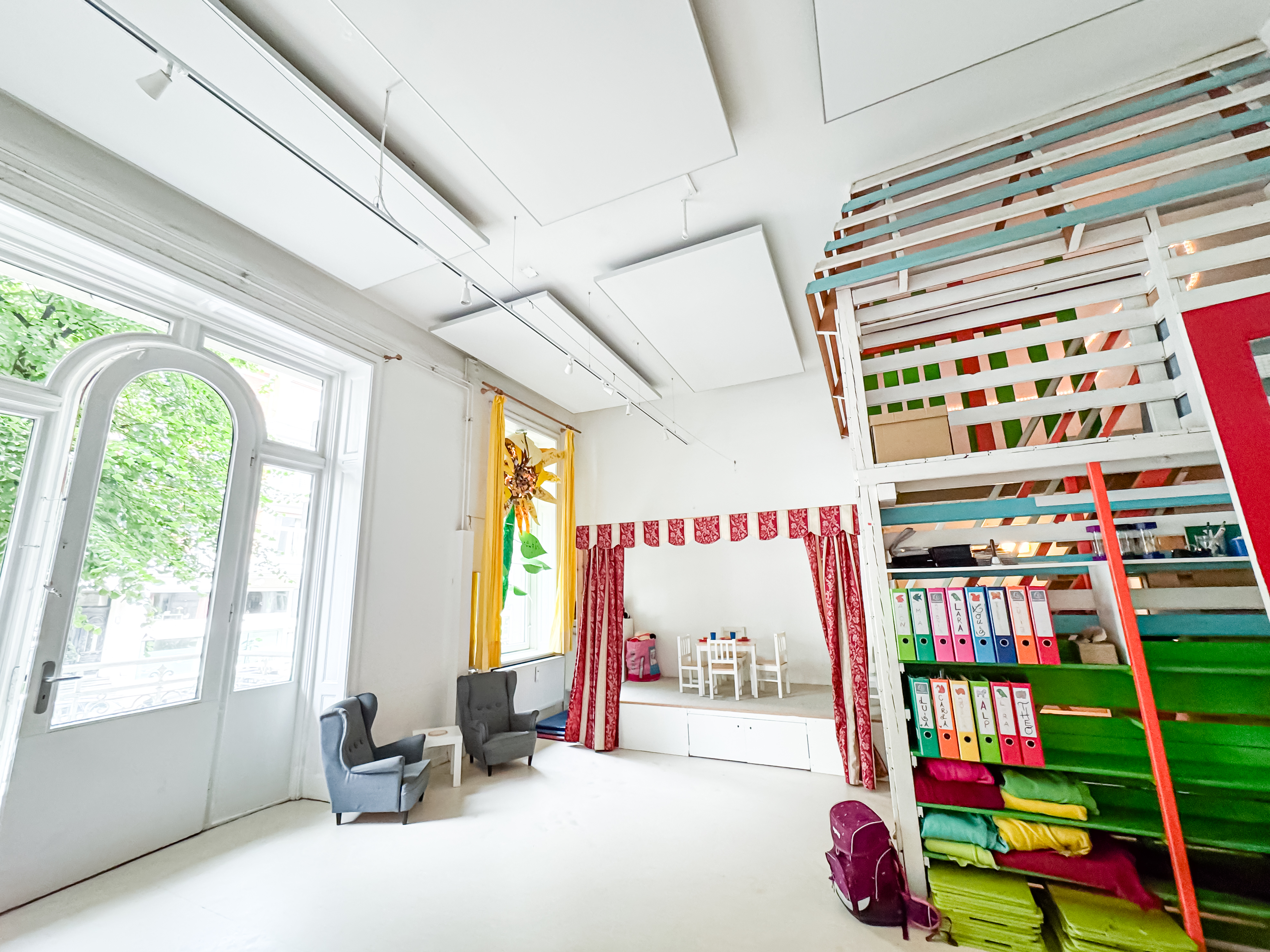 Rote Gruppe - Kreativbereich